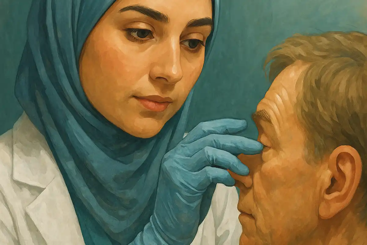 بلفاروپلاستی برای بیماران با پوست حساس یا سابقه اسکار: نکات ایمنی ویژه