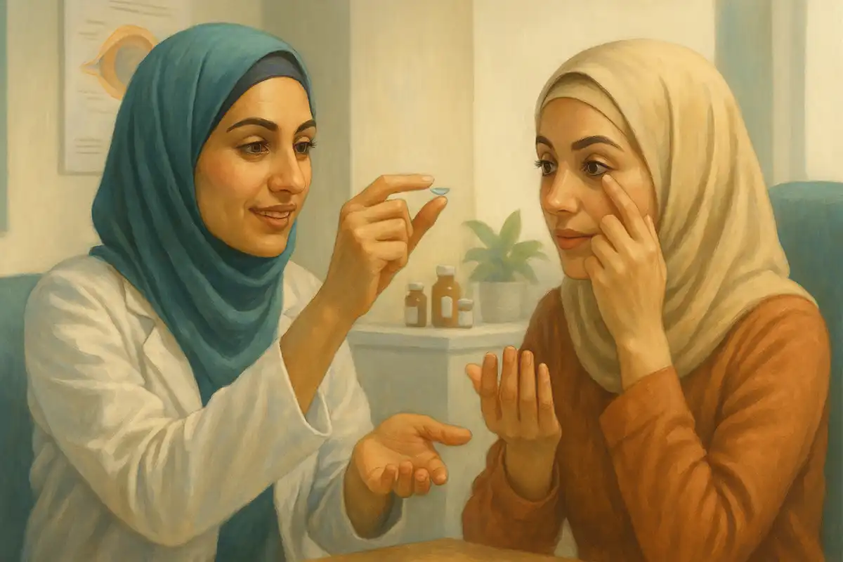 آیا لنز تماسی بعد از بلفاروپلاستی مجاز است؟ زمان مناسب و روش استفاده