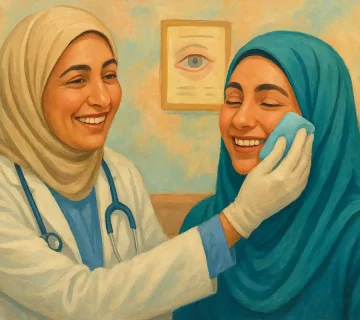 آیا استفاده از کمپرس سرد برای ورم بعد از بلفاروپلاستی کافی است؟