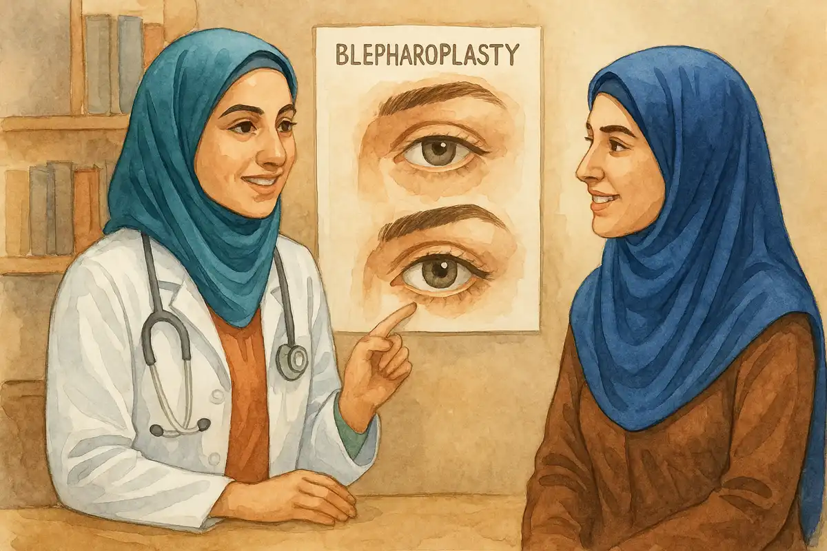 چه زمانی بلفاروپلاستی توصیه میشود؟ تشخیص بهترین زمان جراحی پلک