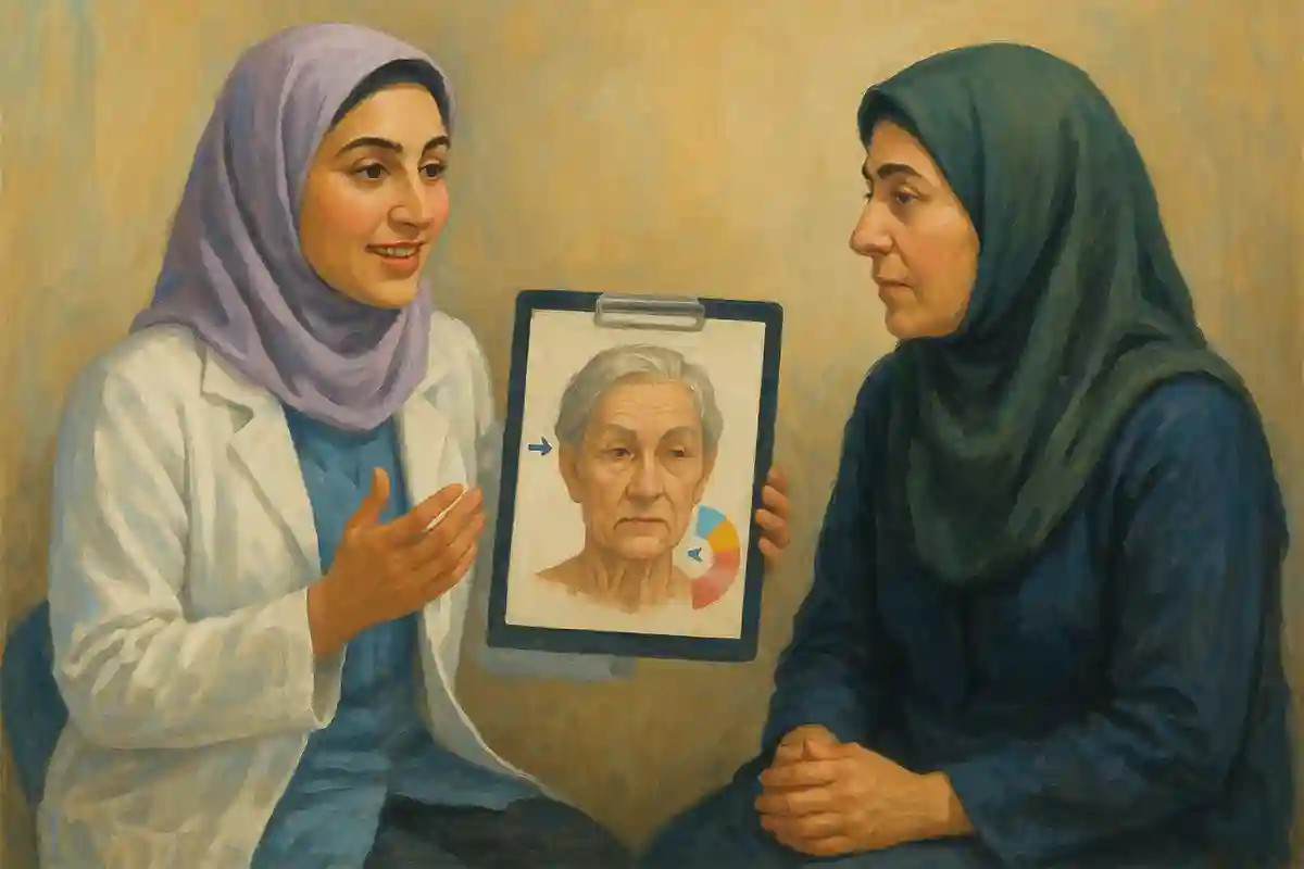 اثر افزایش سن بر پایداری نتایج بلفاروپلاستی در بلندمدت