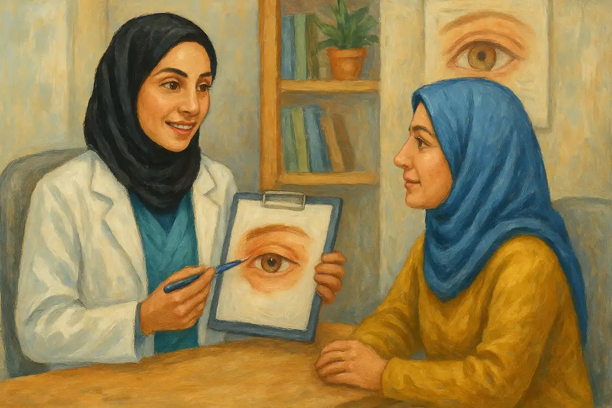 بلفاروپلاستی در افراد دیابتی چگونه است؟