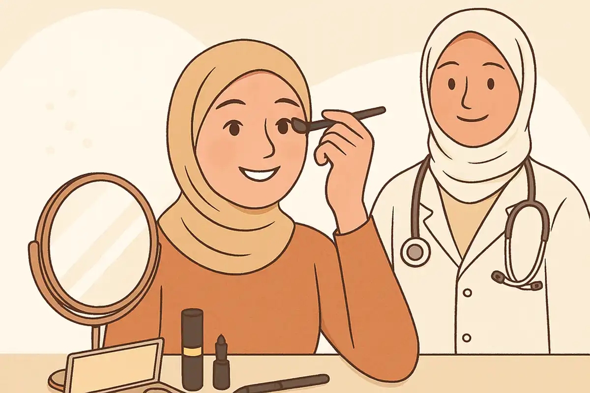 چه مدت بعد از بلفاروپلاستی میتوان آرایش چشم انجام داد؟ نکات پیشگیری از عفونت