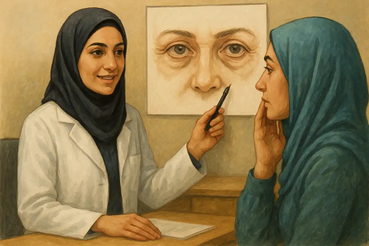 چه زمانی بلفاروپلاستی توصیه میشود؟ تشخیص بهترین زمان جراحی پلک