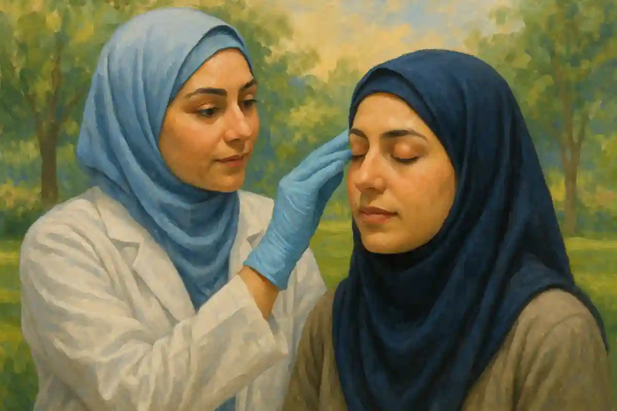 رابطه آلرژی‌های فصلی با ورم و التهاب بعد از بلفاروپلاستی