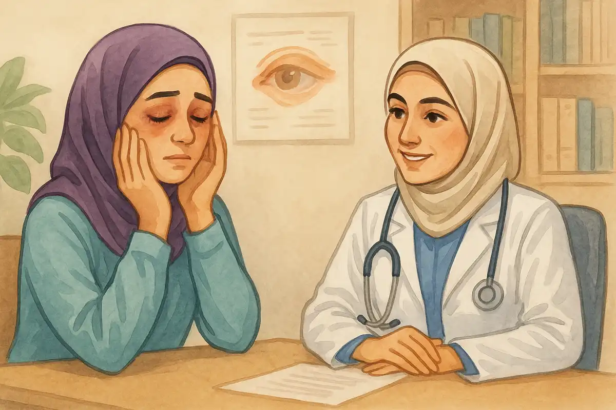 ورم طولانیمدت بعد از بلفاروپلاستی و راههای بهبود سریع تر