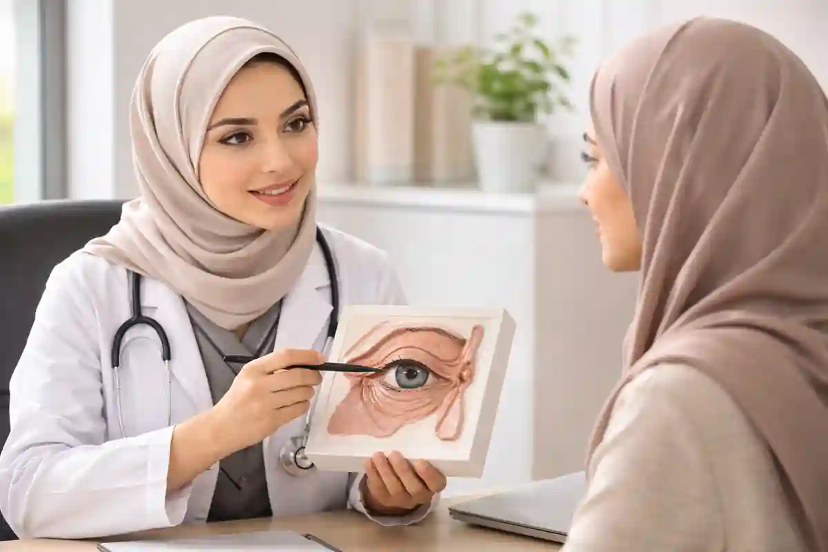 تفاوت میزان اسکار بلفاروپلاستی در پوستهای نازک و ضخیم