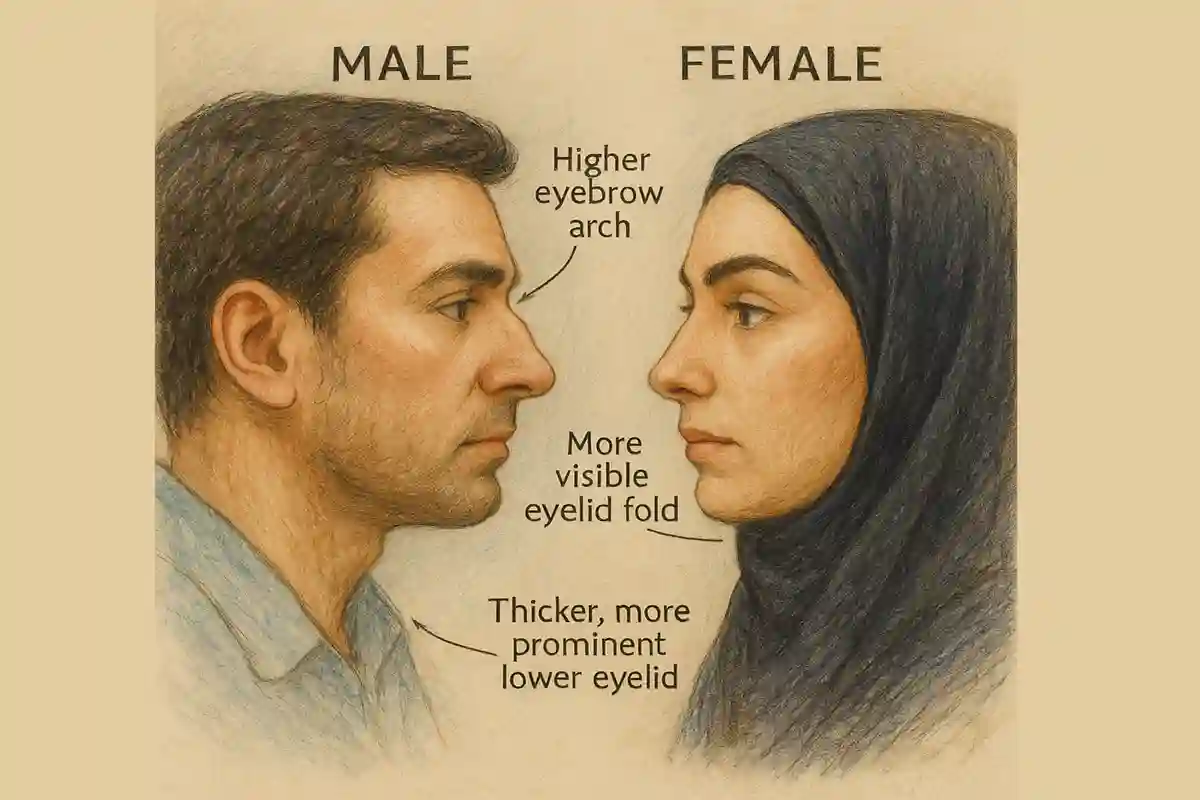 دلایل تفاوت نتیجه بلفاروپلاستی در زنان و مردان