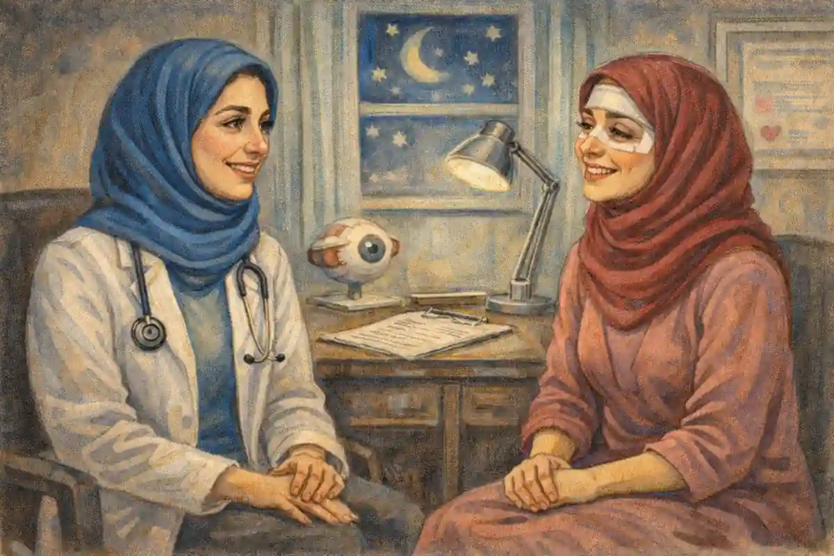 مشکلات خواب بعد از بلفاروپلاستی و روشهای کنترل آن