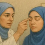 محدودیت‌های خوابیدن و حرکت چشم در هفته اول بلفاروپلاستی