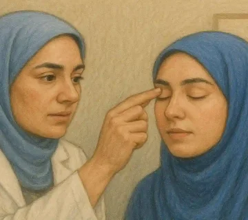 محدودیت‌های خوابیدن و حرکت چشم در هفته اول بلفاروپلاستی