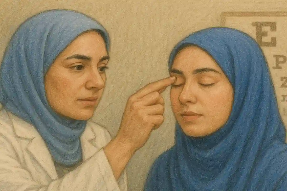 محدودیتهای خوابیدن و حرکت چشم در هفته اول بلفاروپلاستی