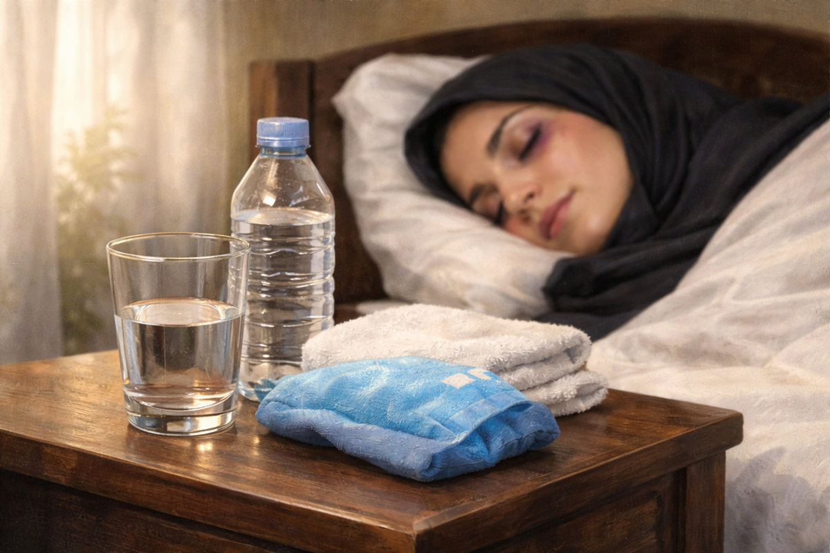 تأثیر کمآبی بدن بر شدت کبودی بعد از بلفاروپلاستی