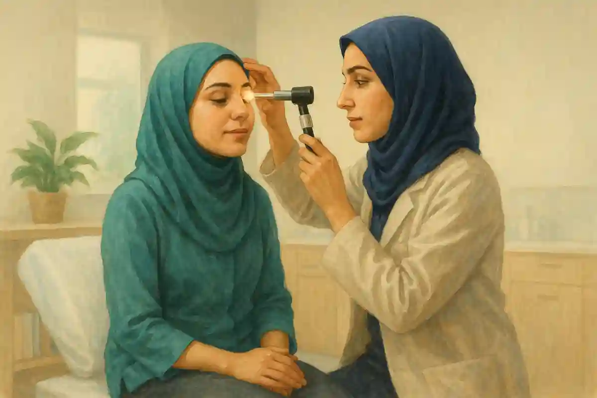 تغییرات دید محیطی بعد از بلفاروپلاستی و مدت بازگشت به حالت طبیعی