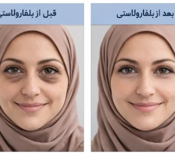 بررسی دلایل باقی ماندن تیرگی زیر چشم بعد از بلفاروپلاستی