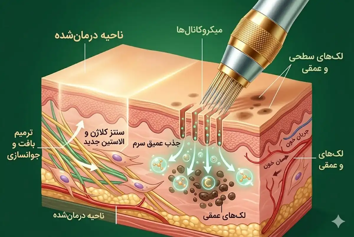 کیوسوییچ یا میکرونیدلینگ؛ کدام برای لک صورت مناسبتر است
