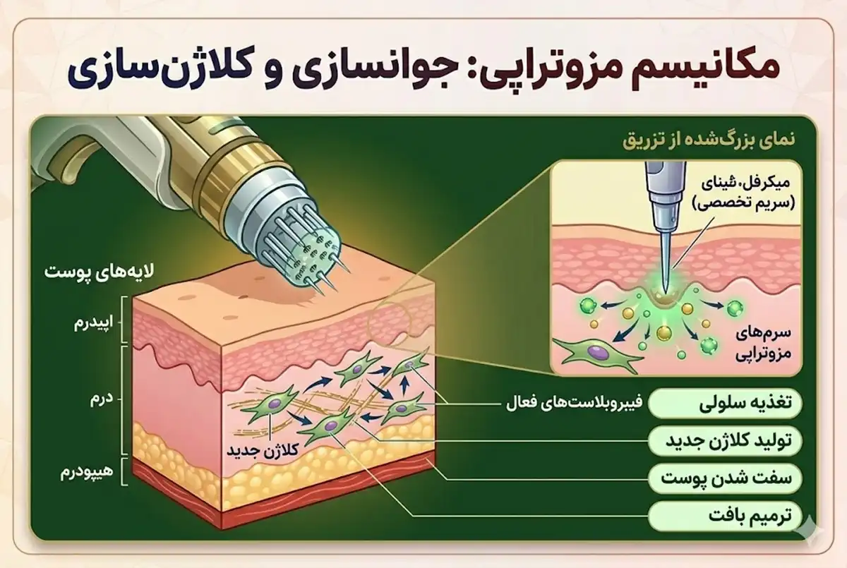 مزایا و معایب لیزر کیوسوییچ در مقایسه با مزوتراپی