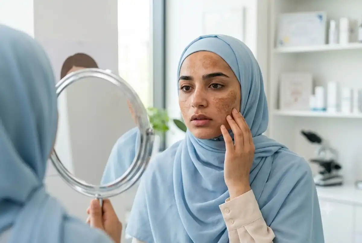 تفاوت لک هورمونی، لک آفتاب و جای جوش؛ چگونه آنها را تشخیص دهیم؟