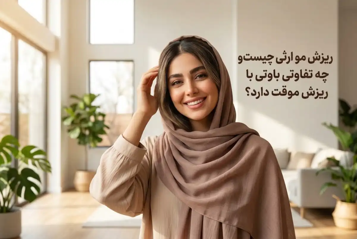 ریزش مو ارثی چیست و چه تفاوتی با ریزش موقت دارد؟