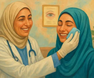 آیا استفاده از کمپرس سرد برای ورم بعد از بلفاروپلاستی کافی است؟