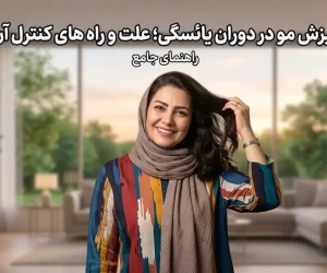 ریزش مو در دوران یائسگی؛ علت و راه های کنترل آن