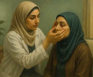 تأثیر داروهای رقیق‌کننده خون بر روند بهبود بلفاروپلاستی