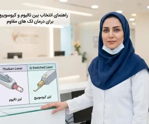 راهنمای انتخاب بین تالیوم و کیوسوییچ برای درمان لک های مقاوم
