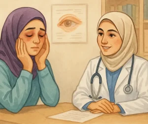 ورم طولانی‌مدت بعد از بلفاروپلاستی و راه‌های بهبود سریع‌ تر