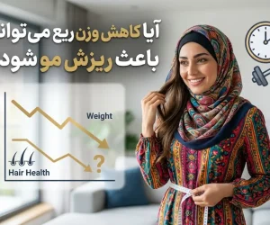 آیا کاهش وزن سریع می تواند باعث ریزش مو شود؟